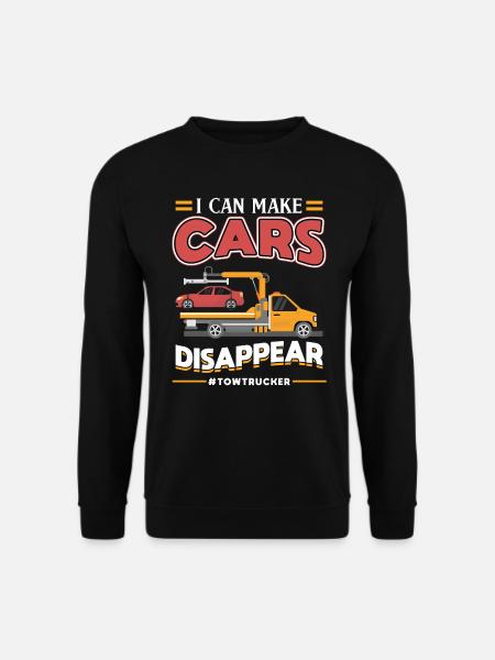 Ich Kann Autos Verschwinden Lassen - Unisex Pullover - Schwarz