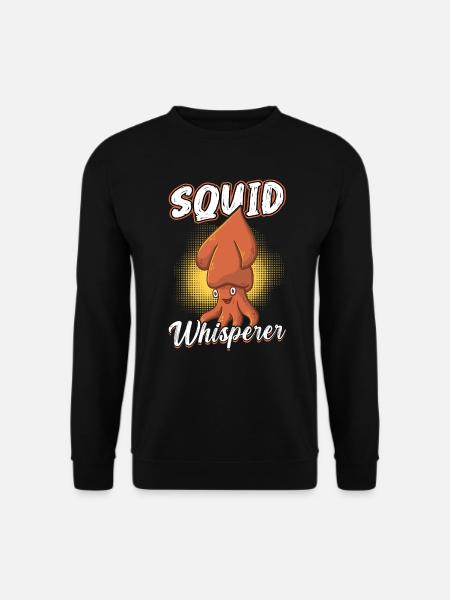 Squid Whisperer - Sweat-shirt Unisexe - noir