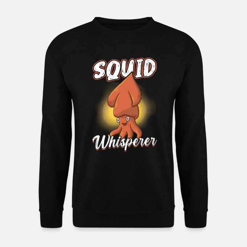 Tintenfischflüsterer - Unisex Pullover - Schwarz