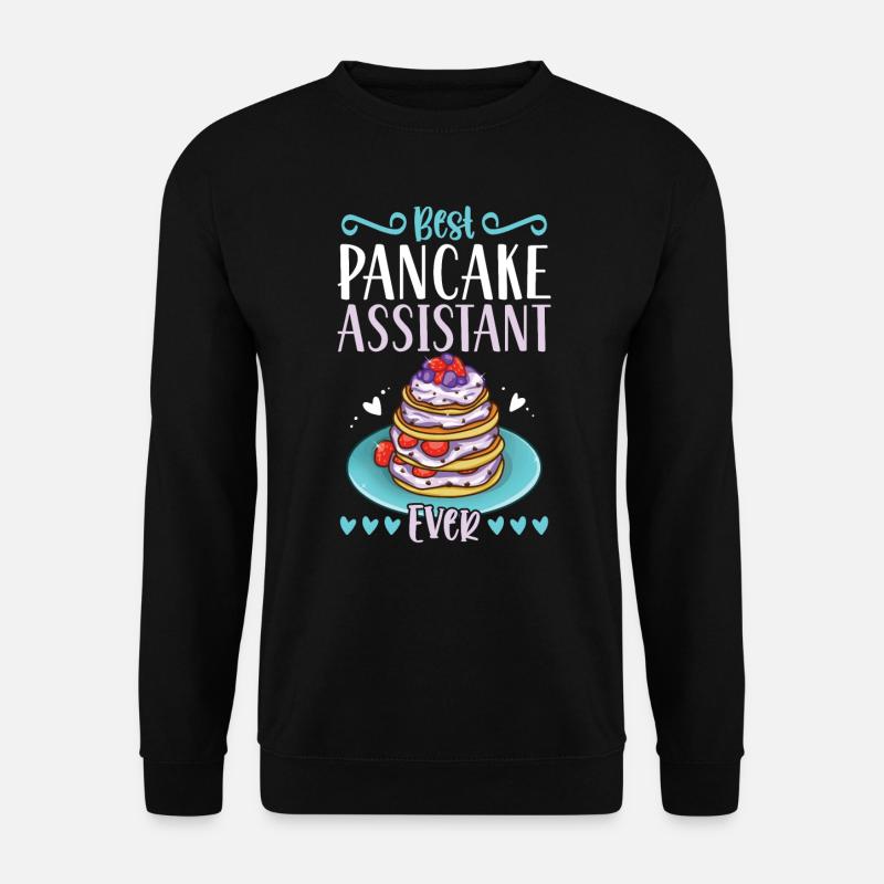 Best Pancake Assistant Ever - Unisex Sweatshirt - black