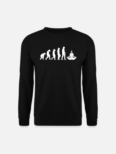 Entwicklung Eines Reiki-praktizierenden - Unisex Pullover - Schwarz