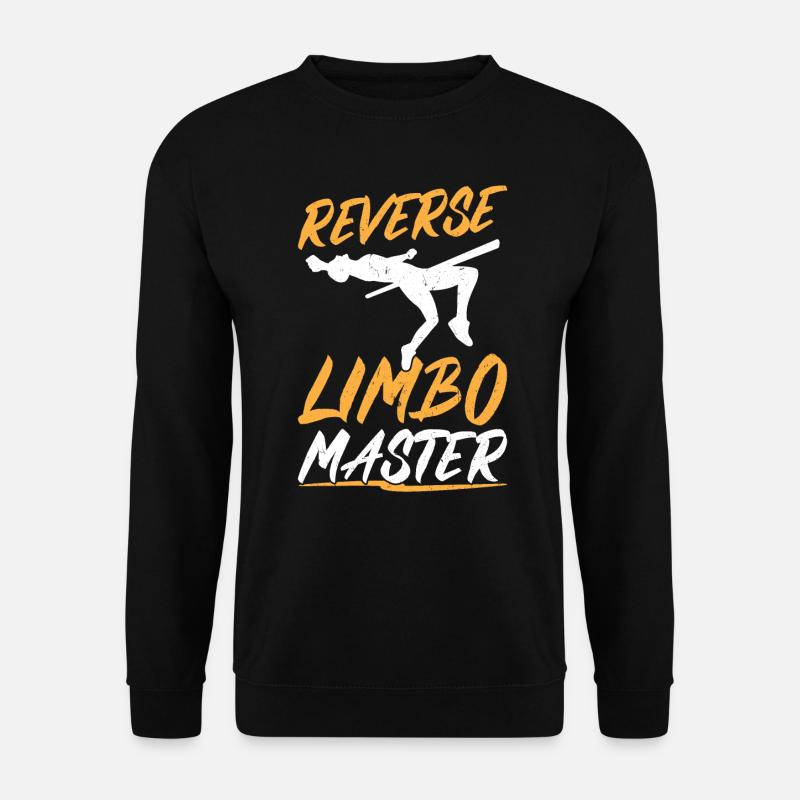 Reverse Limbo Master - Polspringen - Unisex Pullover - Schwarz