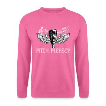 Pitch Please - Opera Singer - Unisex Pullover - Pink - Vorne