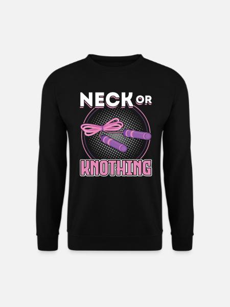 Neck Or Knothing - Jump Rope - Unisex Pullover - Schwarz