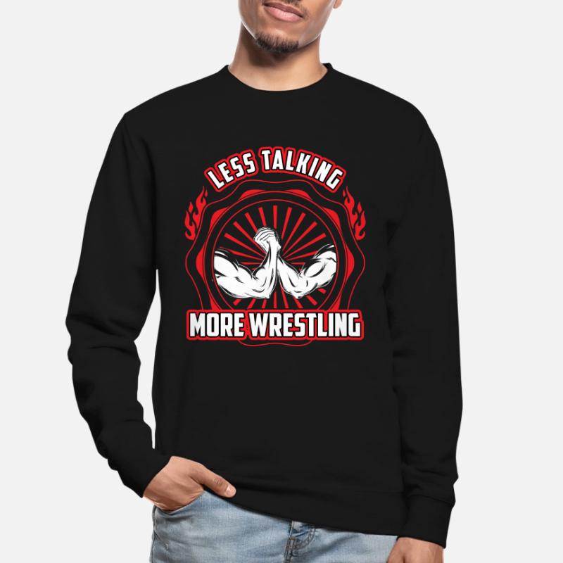 Moins de discussions - Plus de bras de fer Sweat-shirt Unisexe