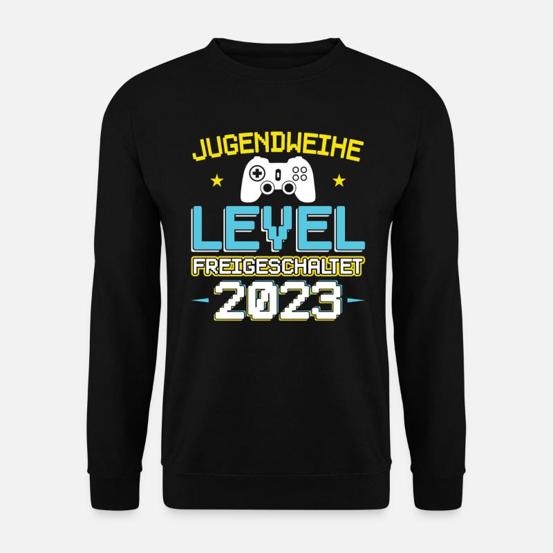 Jugendweihe 2023 Mädchen Junge - Unisex Pullover - Schwarz