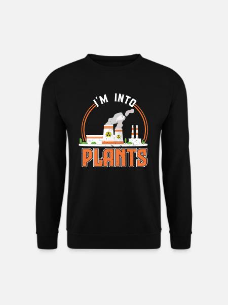 Je suis dans les centrales - Génie nucléaire - Sweat-shirt Unisexe - noir
