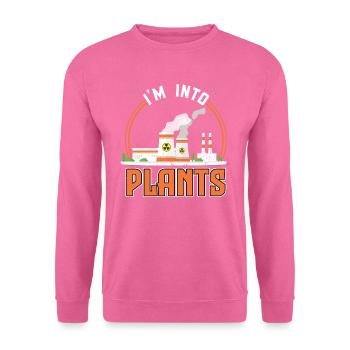I'm Into Plants - Nuclear Engineering - Unisex Pullover - Pink - Vorne