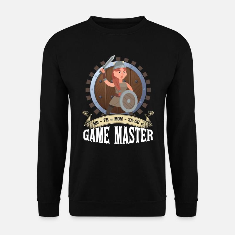 I'm A Mom And A Game Master - Larping - Unisex Pullover - Schwarz