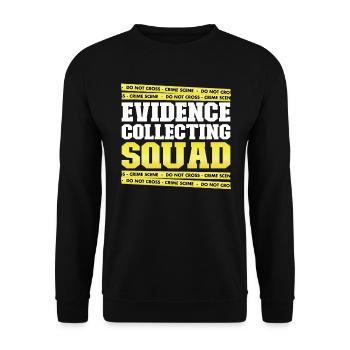 Tant de preuves si peu de temps - Sweat-shirt Unisexe - noir - Devant - Alina (178cm) & Michal (187cm)