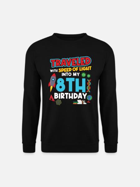 8. Anniversaire - Anniversaire de la science - Sweat-shirt Unisexe - noir