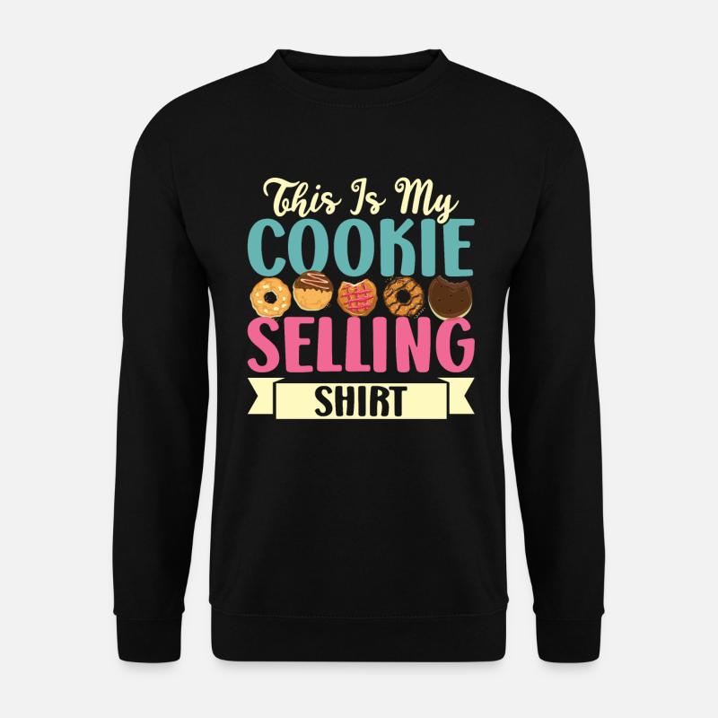 This Is My Cookie Selling - Unisex Pullover - Schwarz