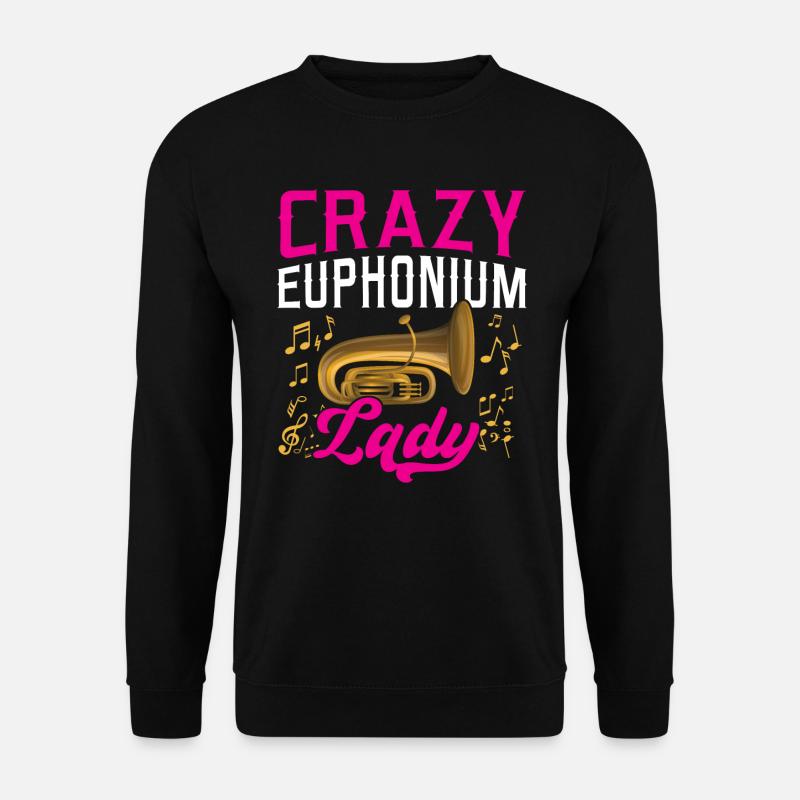 Crazy Euphonium Lady - Sweat-shirt Unisexe - noir