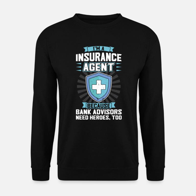 Assureur - Sweat-shirt Unisexe - noir