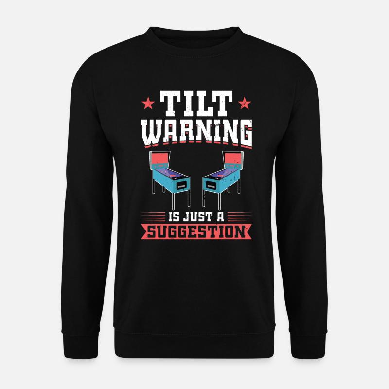 Avertissement d’inclinaison - Flipper - Sweat-shirt Unisexe - noir