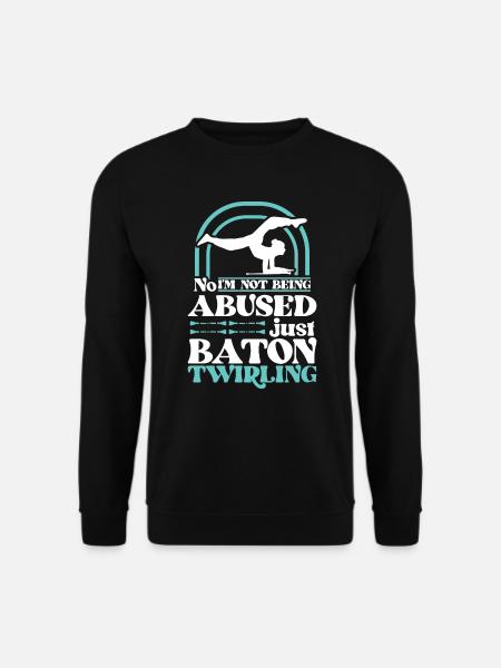 Baton Twirling - Baton Twirler - Sweat-shirt Unisexe - noir
