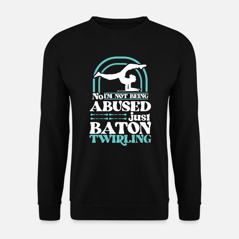 Baton Twirling - Baton Twirler - Sweat-shirt Unisexe - noir