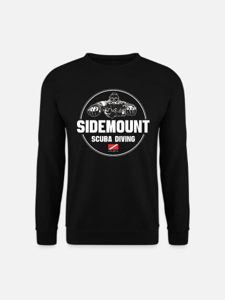 Sidemount Taucher Geschenk Tauchen - Unisex Pullover - Schwarz
