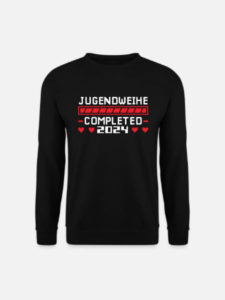 Jugendweihe 2024 Mädchen Junge - Unisex Pullover - Schwarz