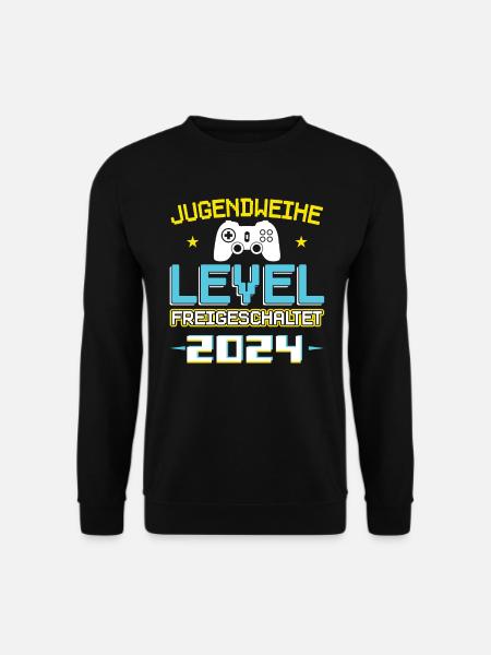 Jugendweihe 2024 Mädchen Junge - Unisex Pullover - Schwarz