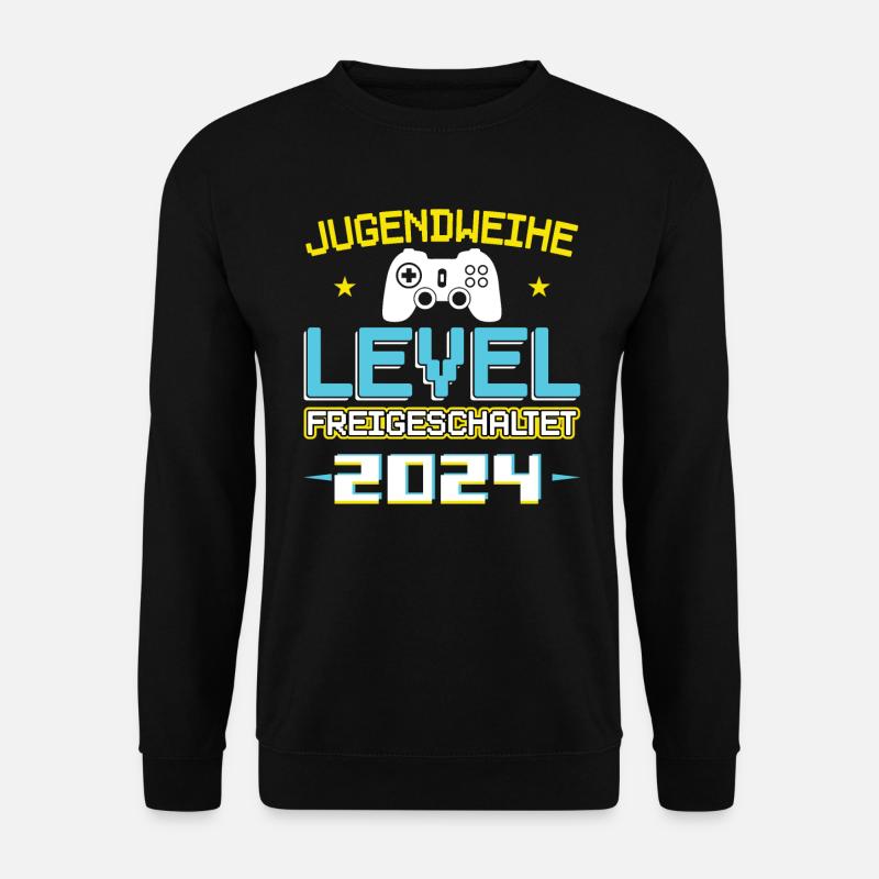 Jugendweihe 2024 Mädchen Junge - Unisex Pullover - Schwarz