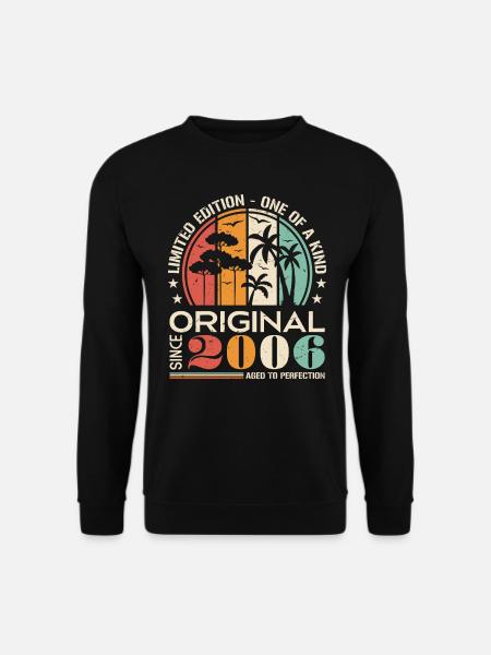 Legendär seit 2006 Geboren Jahrgang Geburtstag - Unisex Pullover - Schwarz