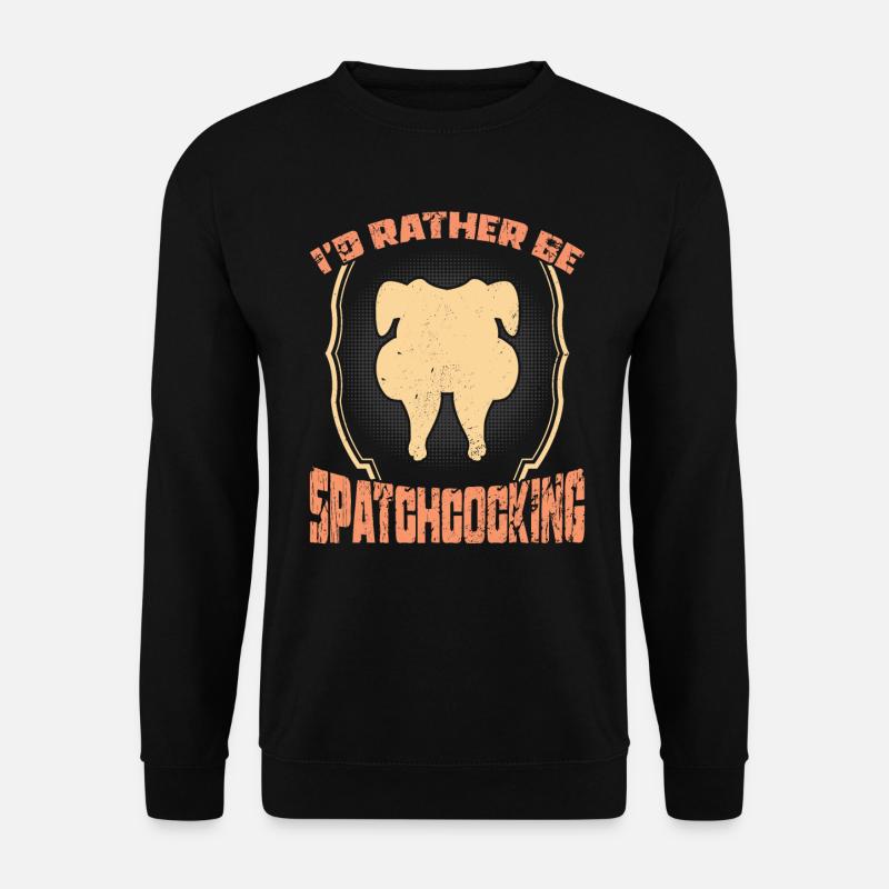 BBQ Spatchcocking – Lieber Spatchcocking - Unisex Pullover - Schwarz
