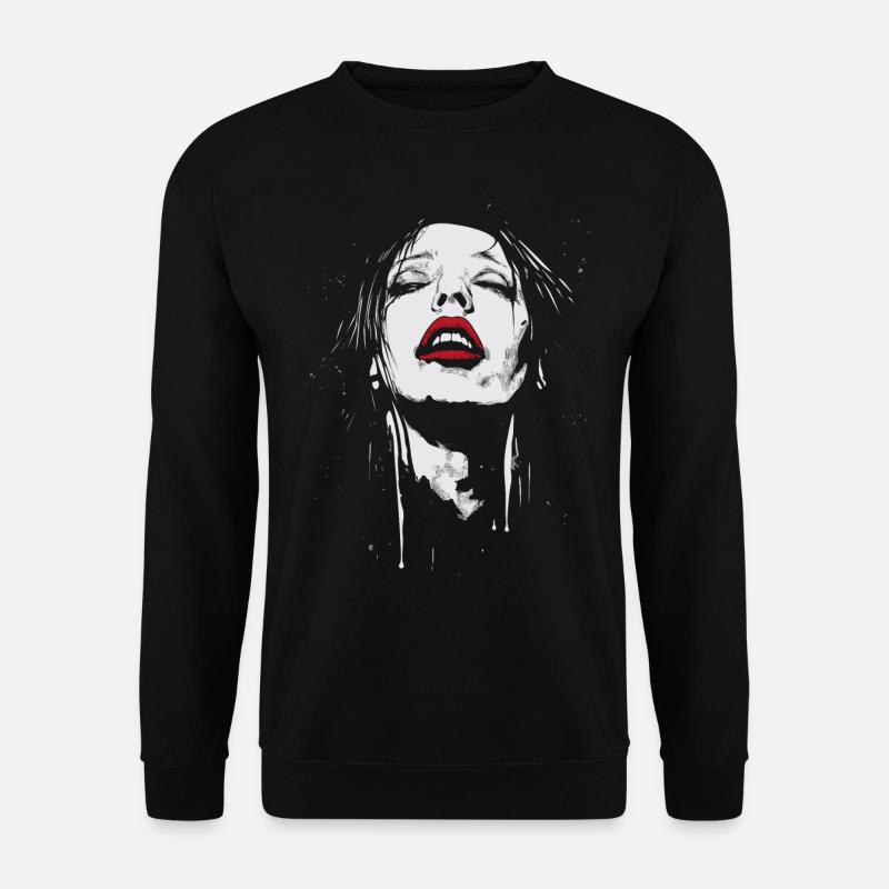 Gothic Pleasure Face - Unisex Sweatshirt - black