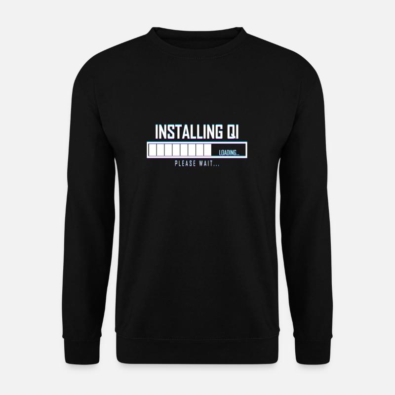 Qigong Installing Qi Gong Chigong - Unisex Pullover - Schwarz