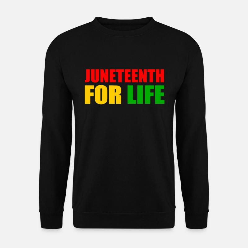 juneteenth - Unisex Sweatshirt - black