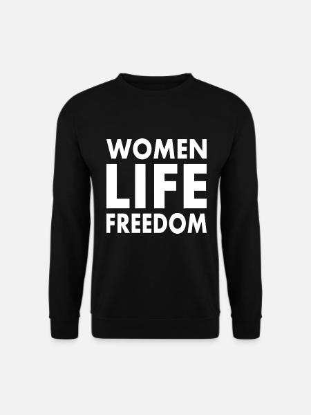 Women life freedom iran - Unisex Pullover - Schwarz