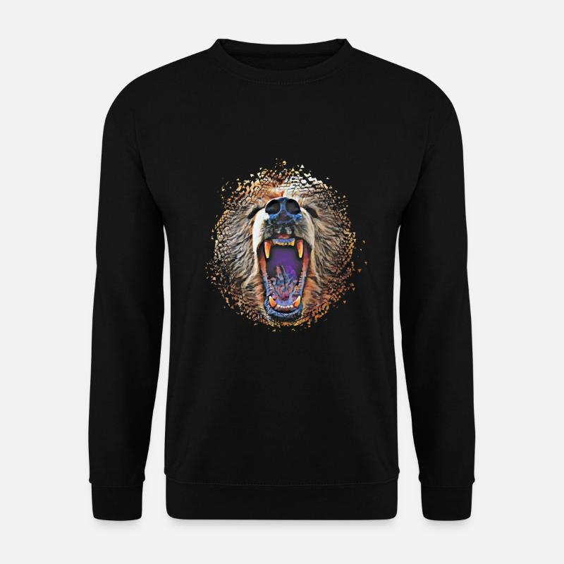 Grizzly - Unisex Pullover - Schwarz