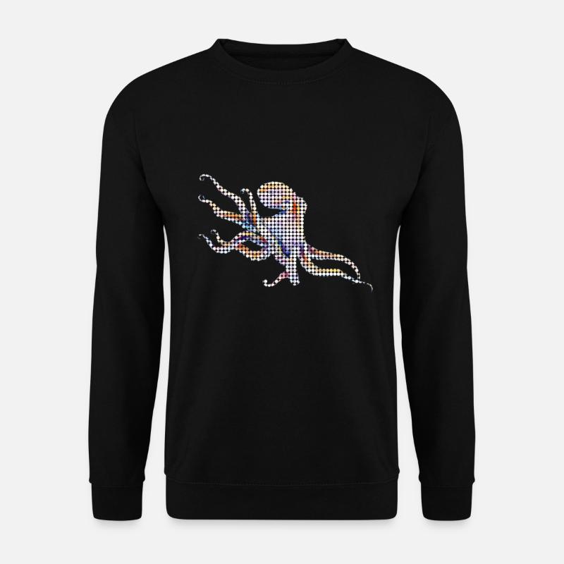 Octopus - Unisex Sweatshirt - black