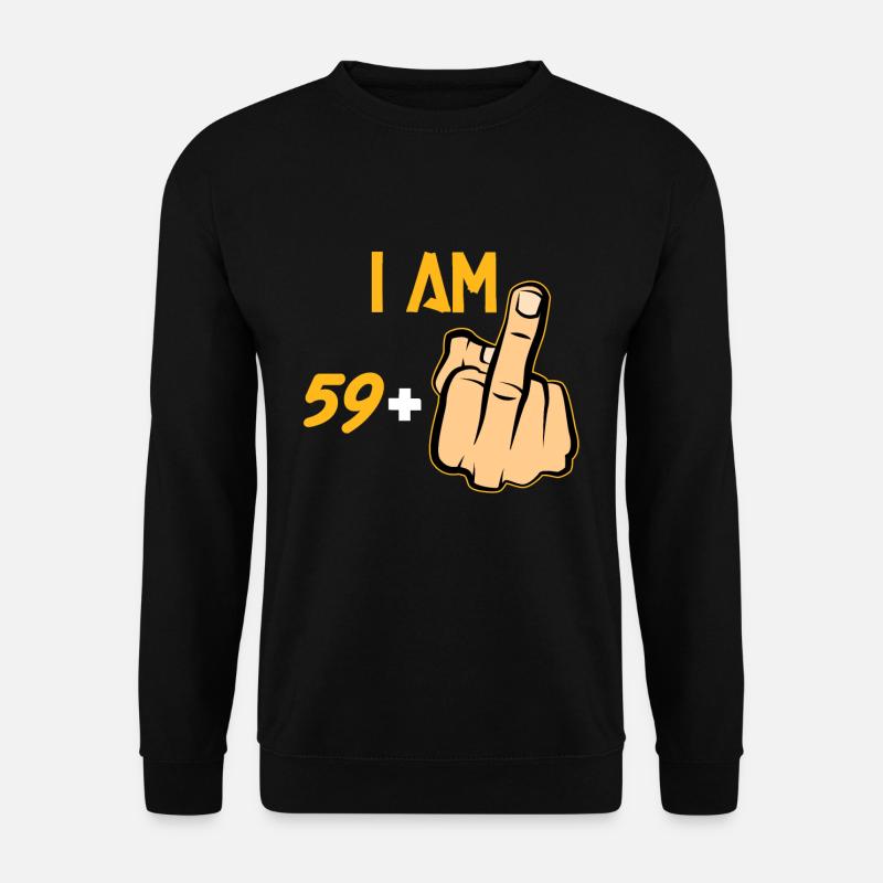 60. Geburtstag - Unisex Pullover - Schwarz