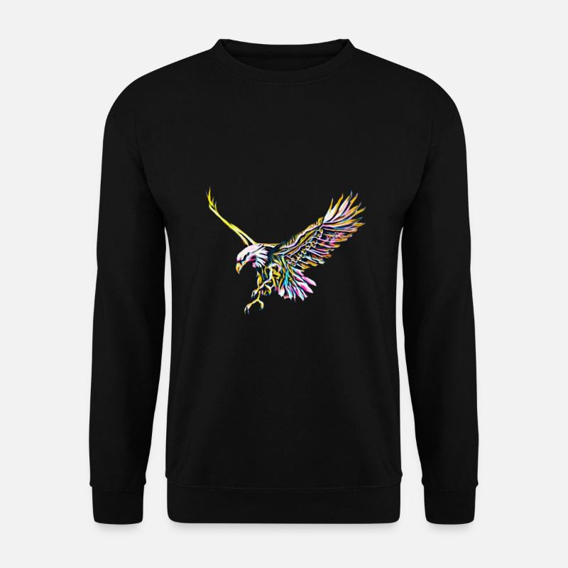 Eagle - Unisex Sweatshirt - black