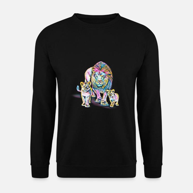 Löwen - Unisex Pullover - Schwarz