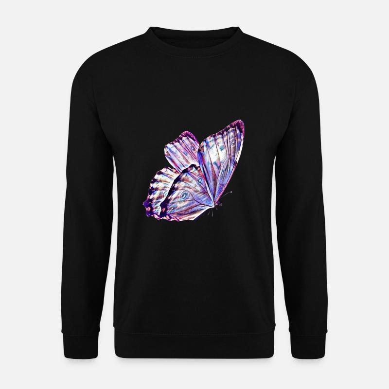 Schmetterling - Unisex Pullover - Schwarz