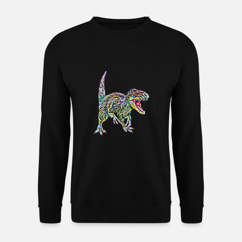 Dinosaurier - Unisex Pullover - Schwarz