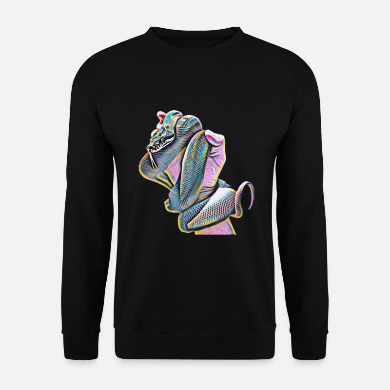 Schlange - Unisex Pullover - Schwarz