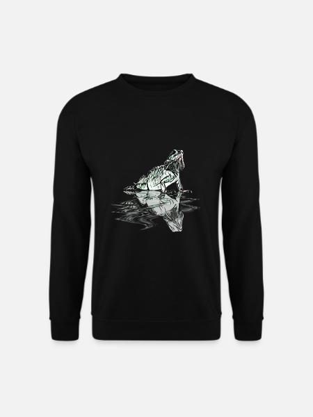iguana - Unisex Sweatshirt - black