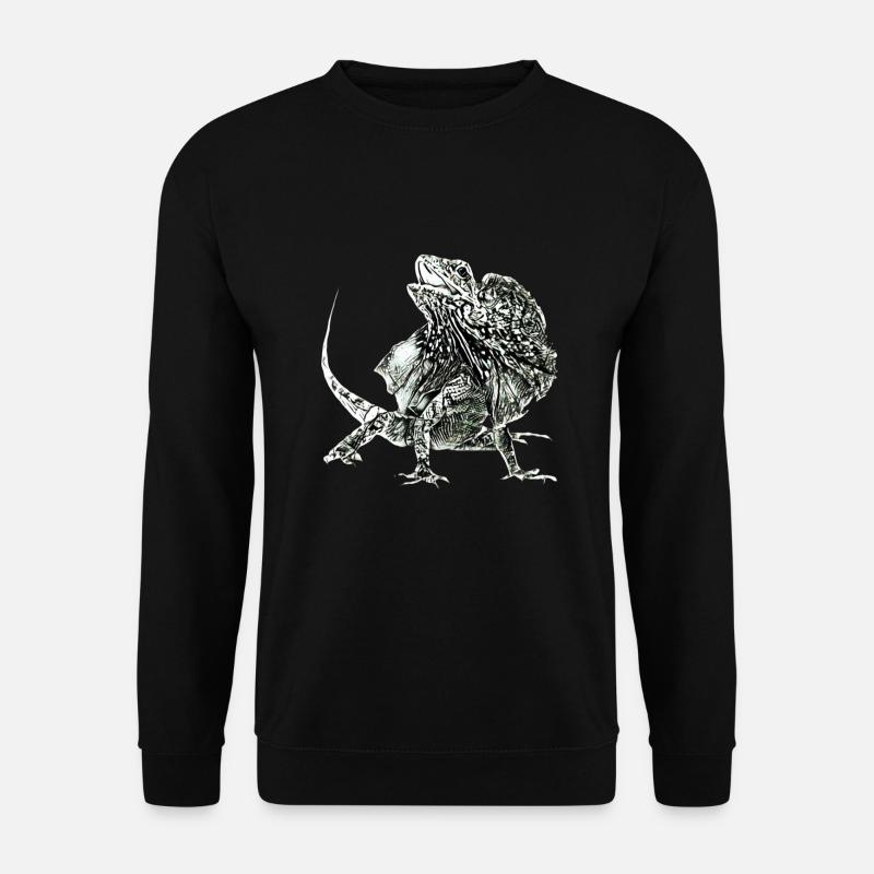 Krage øgle - Genser unisex - svart