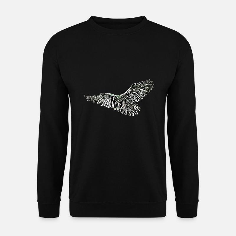 Eagle - Unisex Sweatshirt - black