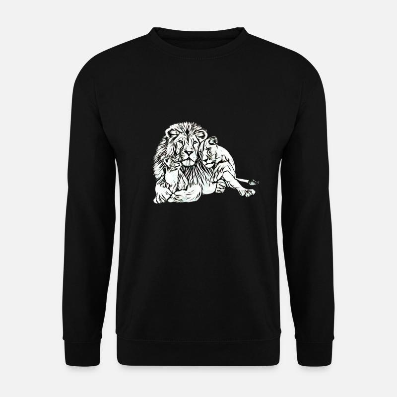 Löwen - Unisex Pullover - Schwarz