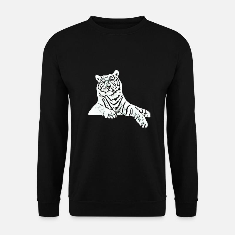 Tiger - Unisex Pullover - Schwarz
