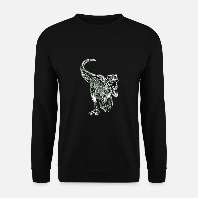 Velociraptor - Unisex Pullover - Schwarz