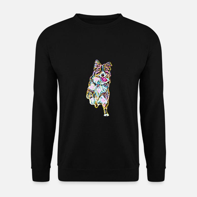 Border Collie - Unisex Pullover - Schwarz