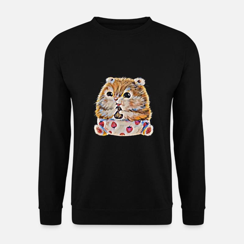Hamster - Unisex Pullover - Schwarz