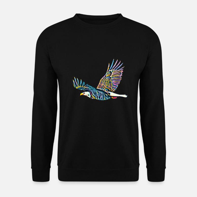 Adler - Unisex Pullover - Schwarz