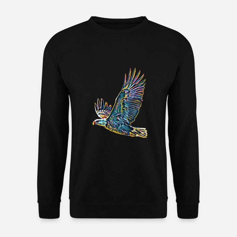 Eagle - Unisex Sweatshirt - black