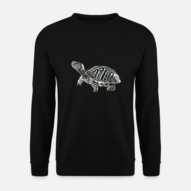 Schildkröte - Unisex Pullover - Schwarz